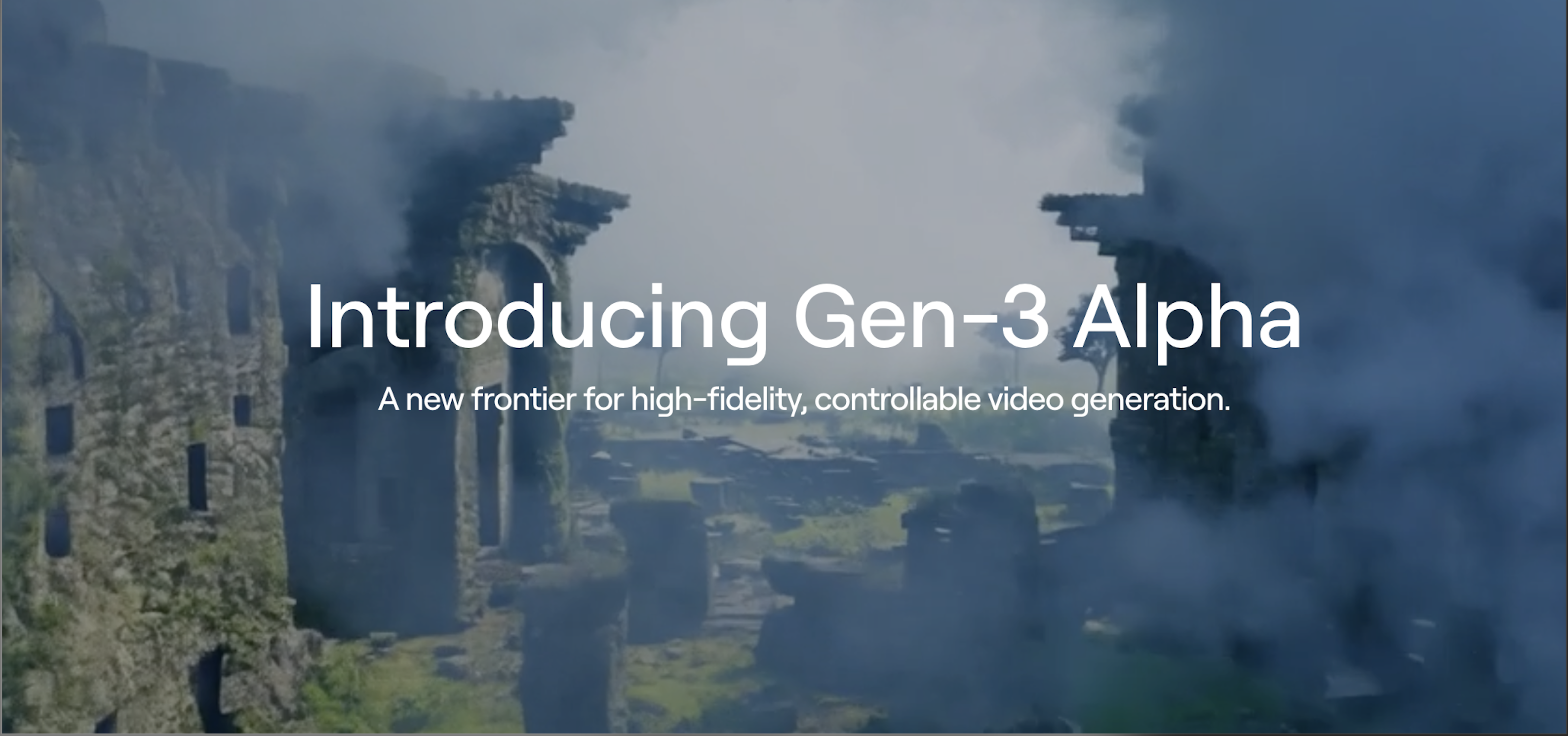 Introducing Runway Gen-3 Text-to-Video Model | Blog | Aetheron